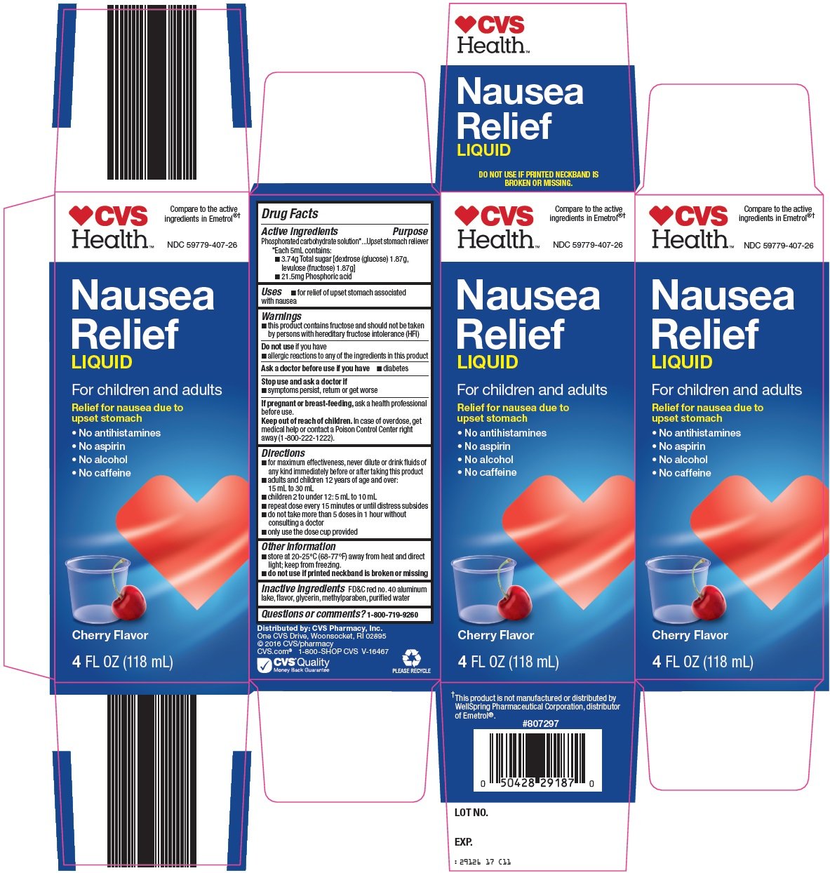 Nausea relief (solution) CVS Pharmacy